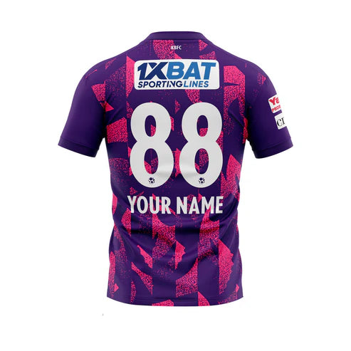 JerseyJuntion Customized Replica Kerala Blasters Away Jersey Youth Fan Edition-2023-24