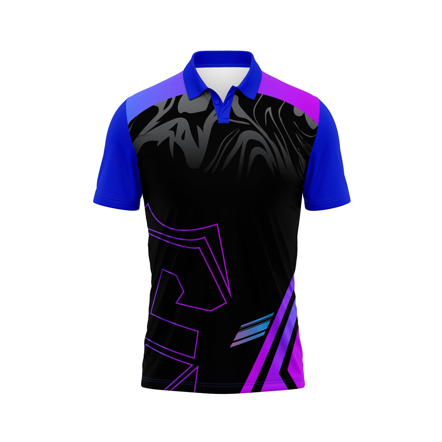 Royal Blue Custom T-Shirt Jersey – Name & Logo Printing