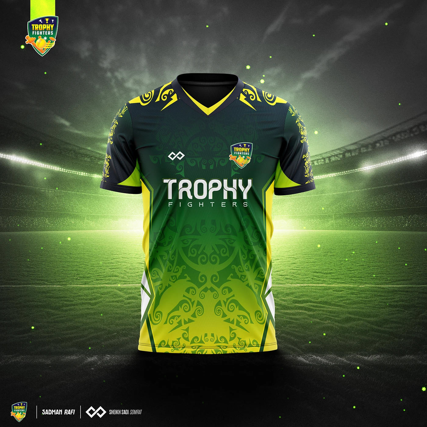 Trophy fighters Customized Esports Gaming Jerseys – Add Name