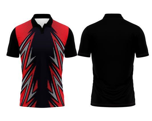 Black Custom T-Shirt Jersey – Name, Number & Logo