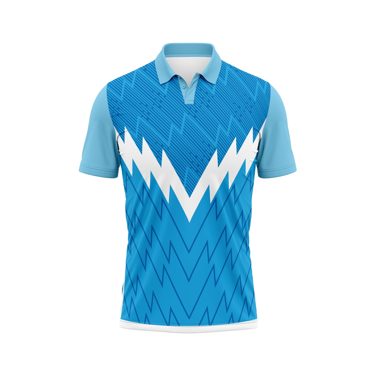 Sky Blue Custom T-Shirt Jersey – Personalized for Sports