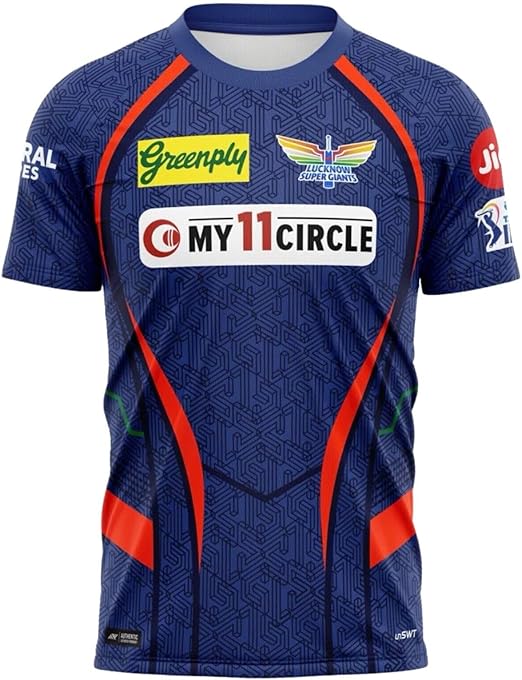 JerseyJunction Customized Lucknow round neck IPL Jersey 2025