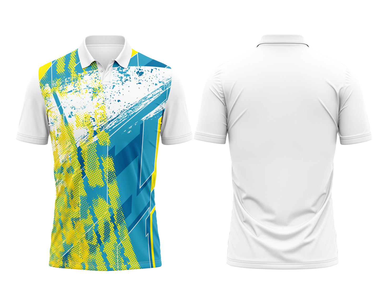 Premium White Cricket Match Jersey – Customized
