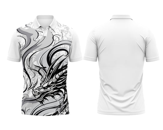 White Esports Jersey – Custom Team Graphics
