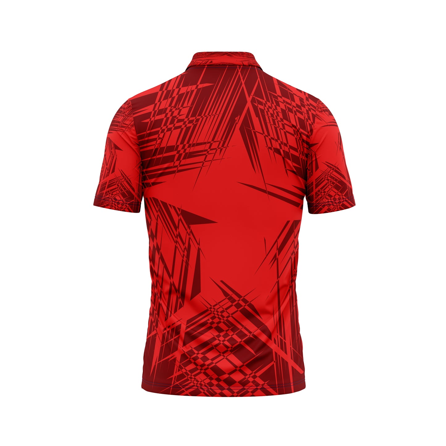 Cricket team jersey design red colour