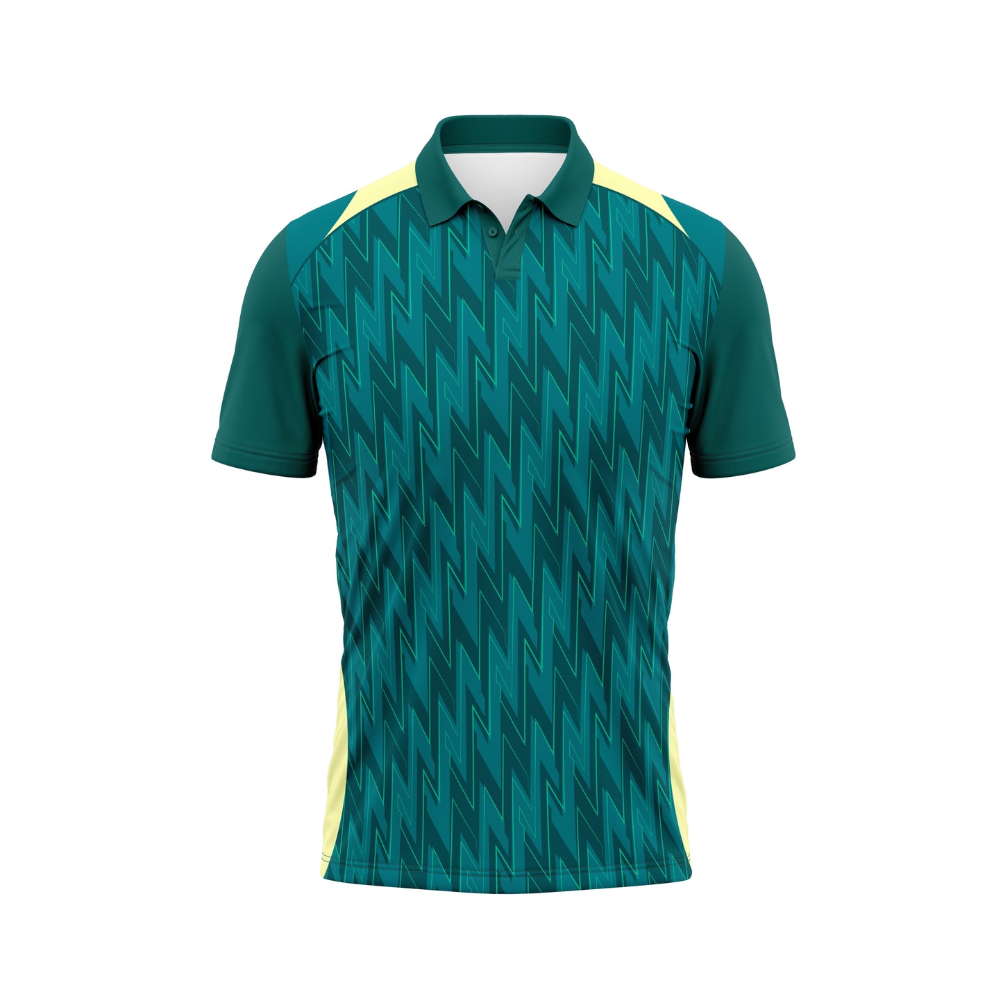 Green Custom Sports Tee – Full Custom Printing