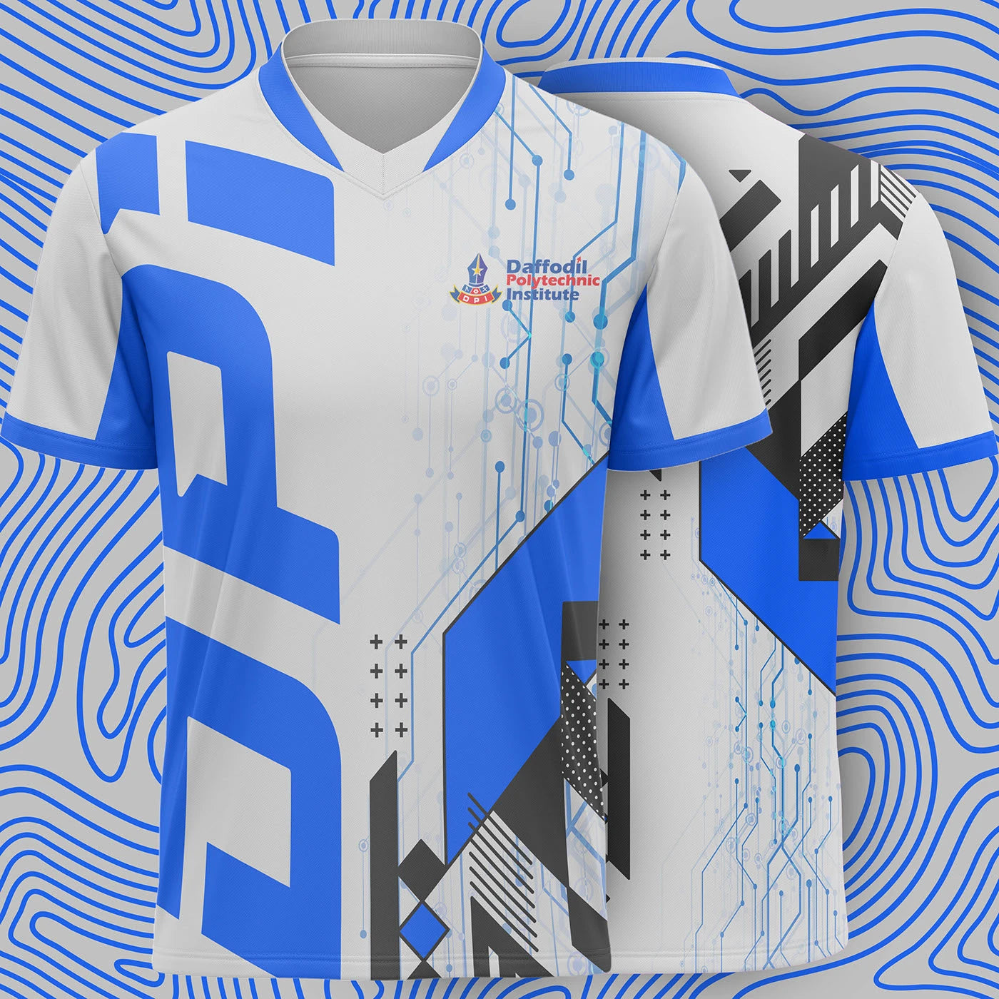 Daffodil Customized Esports Gaming Jerseys – Add Name