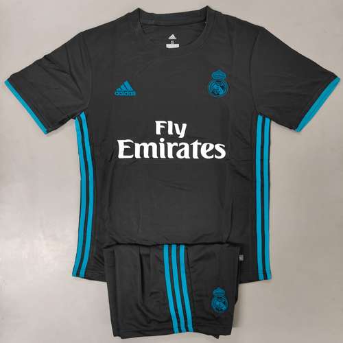 Real Madrid Away 2017-18 Retro jersey with Shorts