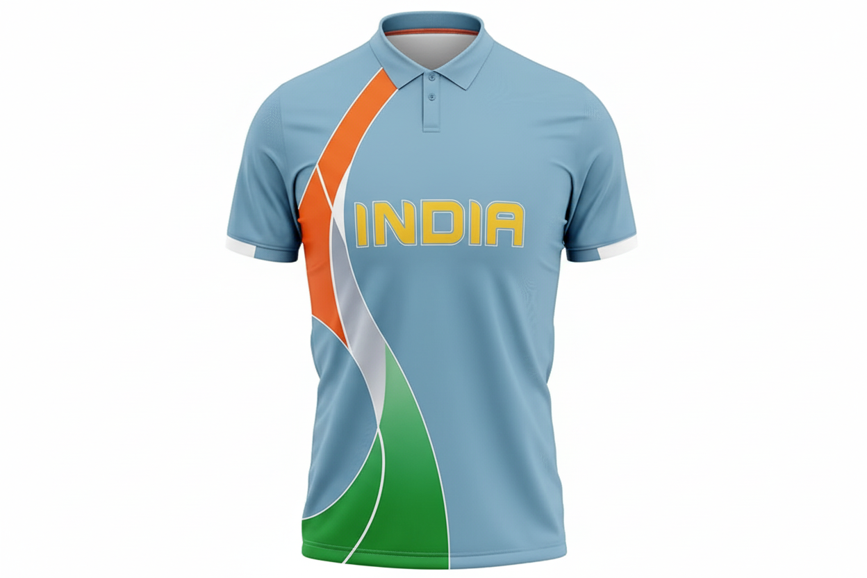 JerseyJunction Customized India World Cup 2007 Cricket Jersey