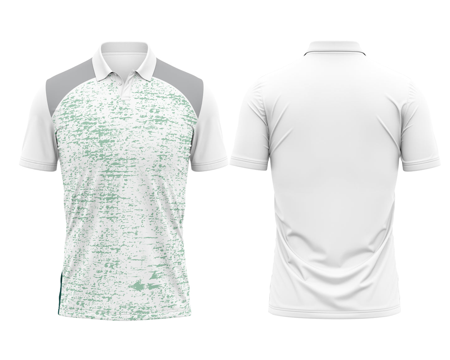 White Custom Polo T-Shirt – Add Design & Text