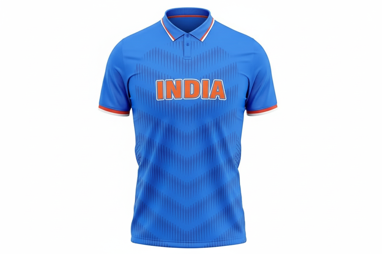 JerseyJunction Customized India World Cup 2015 Cricket Jersey