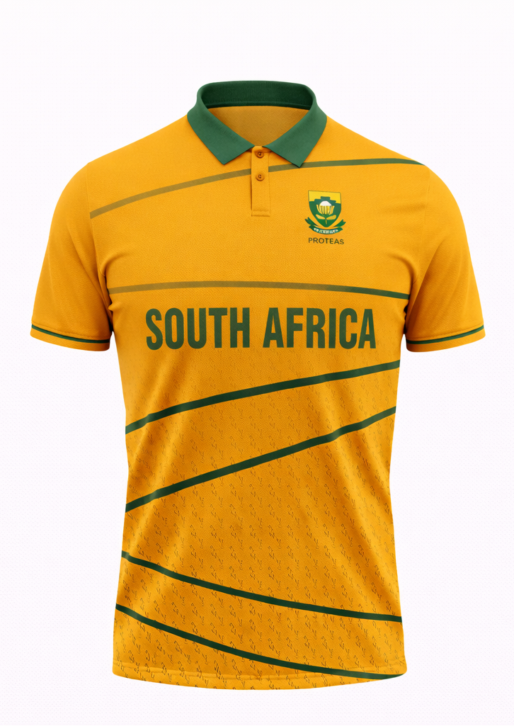 JerseyJunction Customized Replica South Africa 2022 World Cup Cricket Jersey