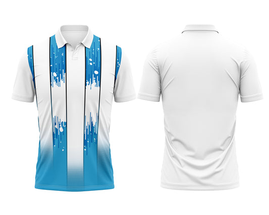 White Quick-Dry Custom Jersey – Dri Fit Material