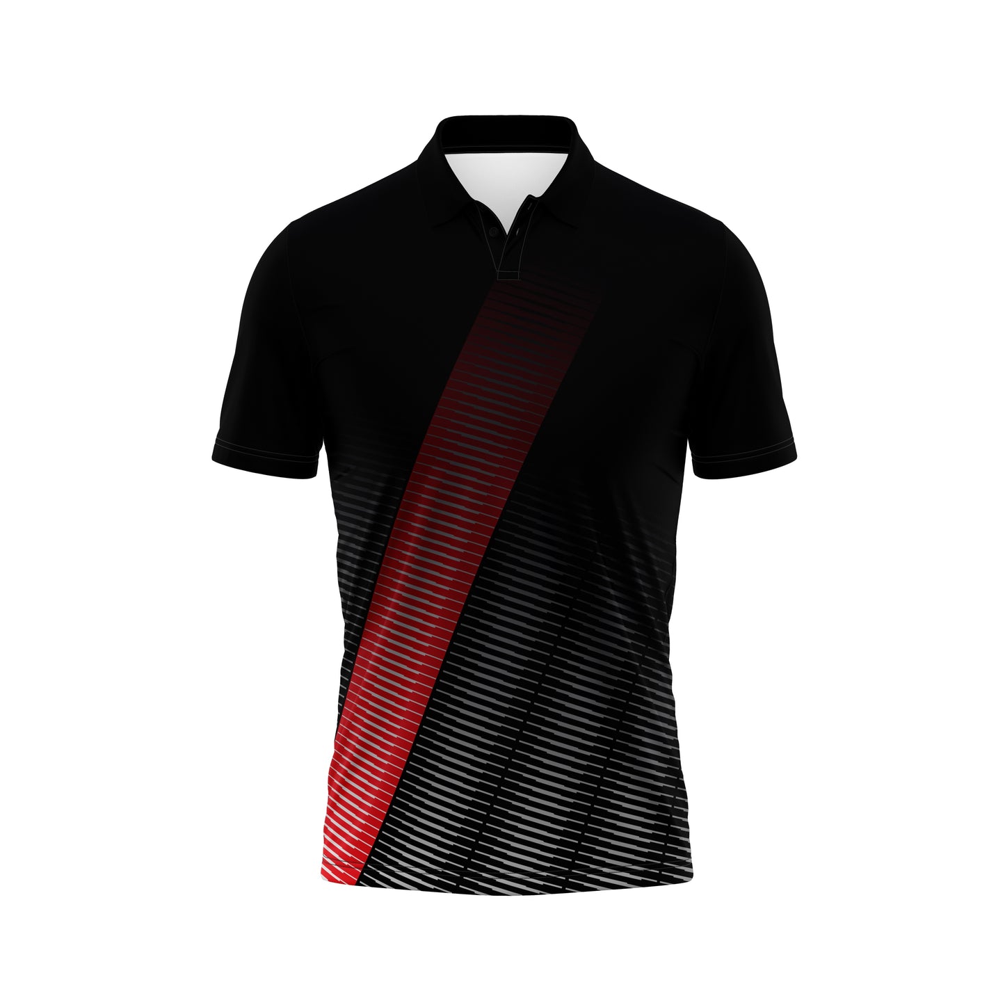 Black Activewear Custom Jersey – Dri-Fit Material