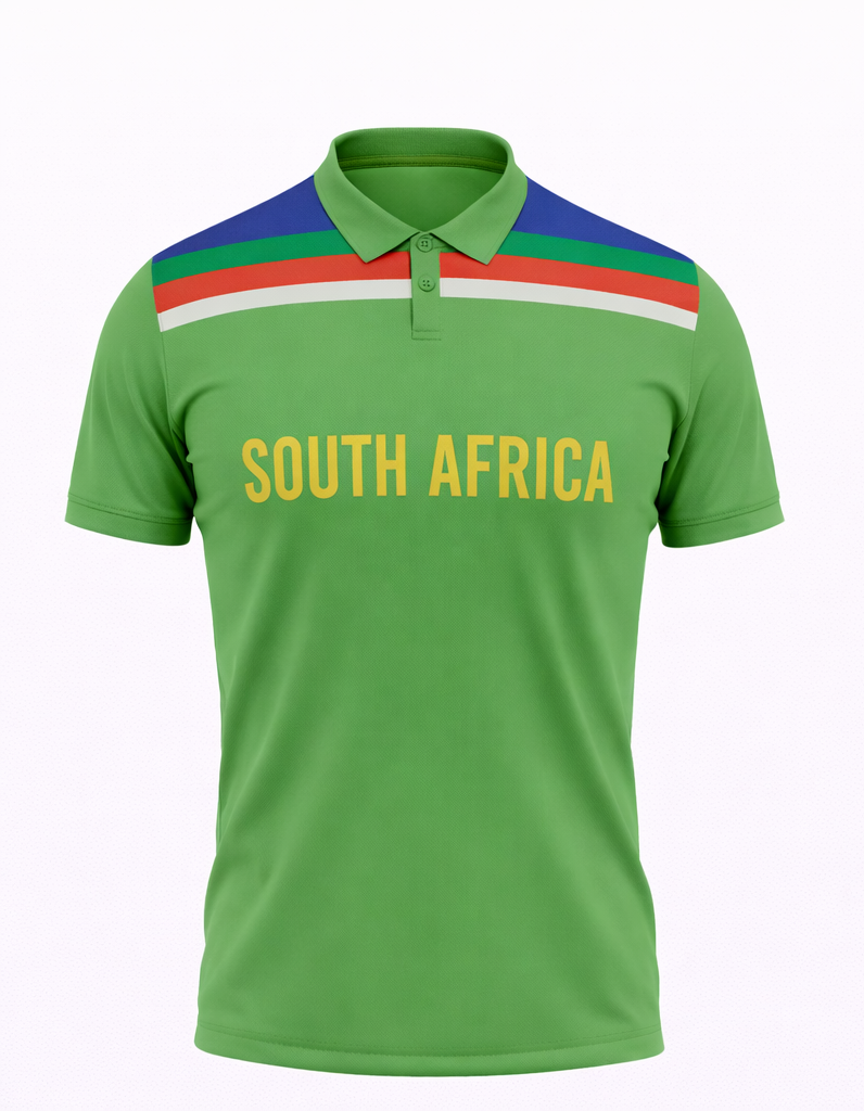 JerseyJunction Customized Replica South Africa 1992 World Cup Half Sleeves Fan Jersey