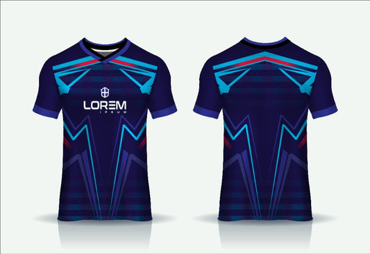 Professional V Neck Jersey with Logo