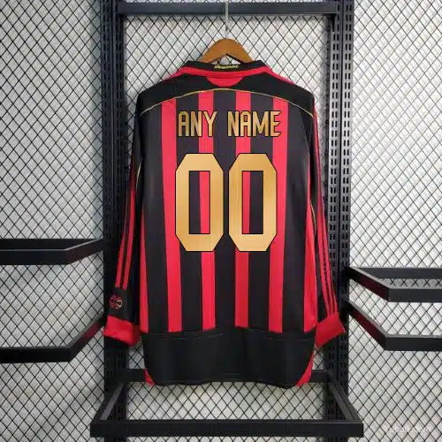 AC Milan Home 2006-07 Retro Jersey Customisable
