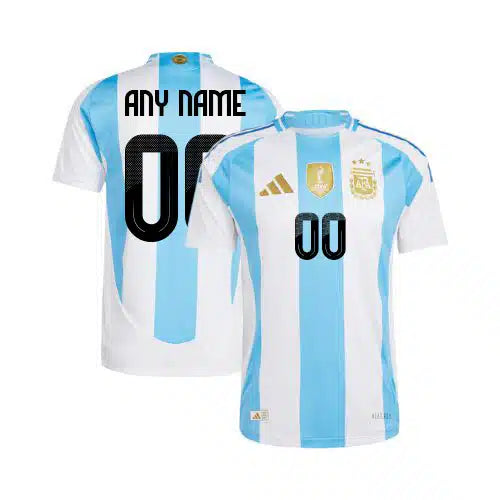 Argentina Copa America 2024 Home Customisable Jersey