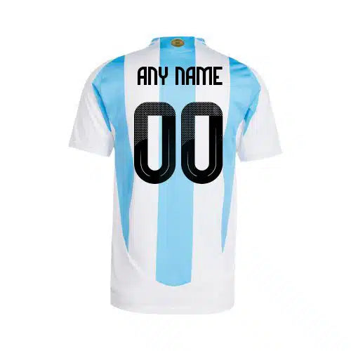 Argentina Copa America 2024 Home Customisable Jersey