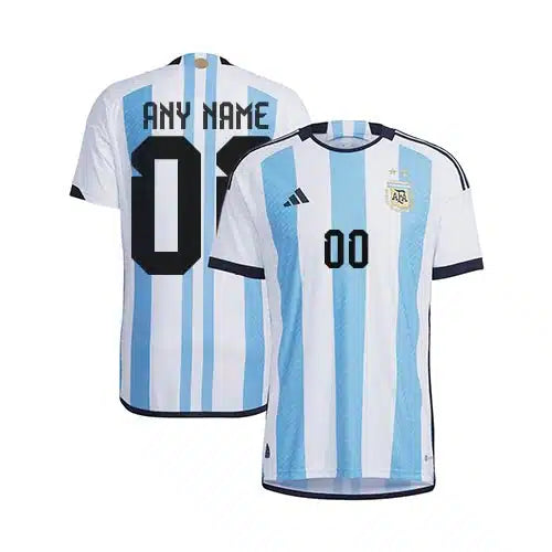 Argentina World Cup Home Kit 2022-23 Customisable