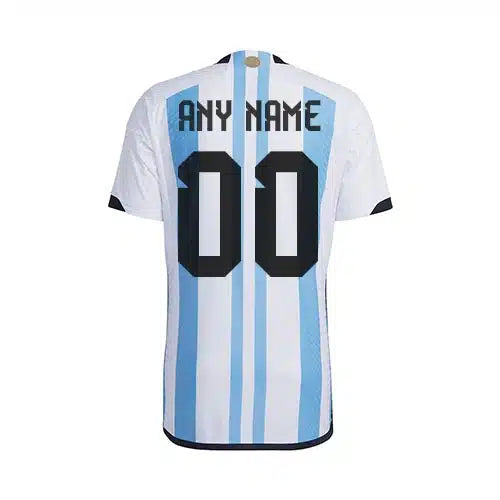 Argentina World Cup Home Kit 2022-23 Customisable