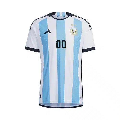 Argentina World Cup Home Kit 2022-23 Customisable
