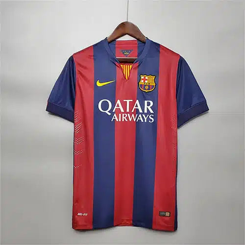 FC Barcelona Home 2014 15 Retro Football Jersey