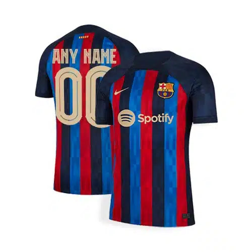 JerseyJunction FC Barcelona Home Kit 2022-23 Customizable