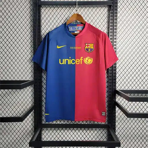 JerseyJunction FC Barcelona Retro Home Jersey 2008-09