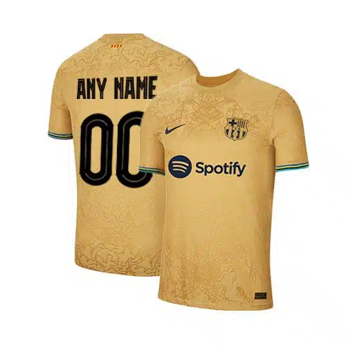 JerseyJunction FC Barcelona Away Kit 22-23 Customisable