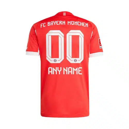 Bayern Munich Home 2025-26 Customizable