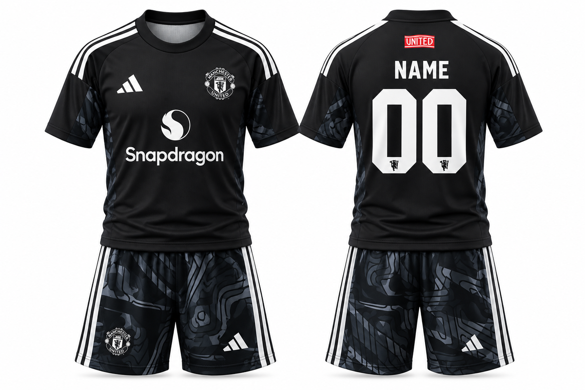 Manchester United Goalkeeper Kit with shorts 2026/27