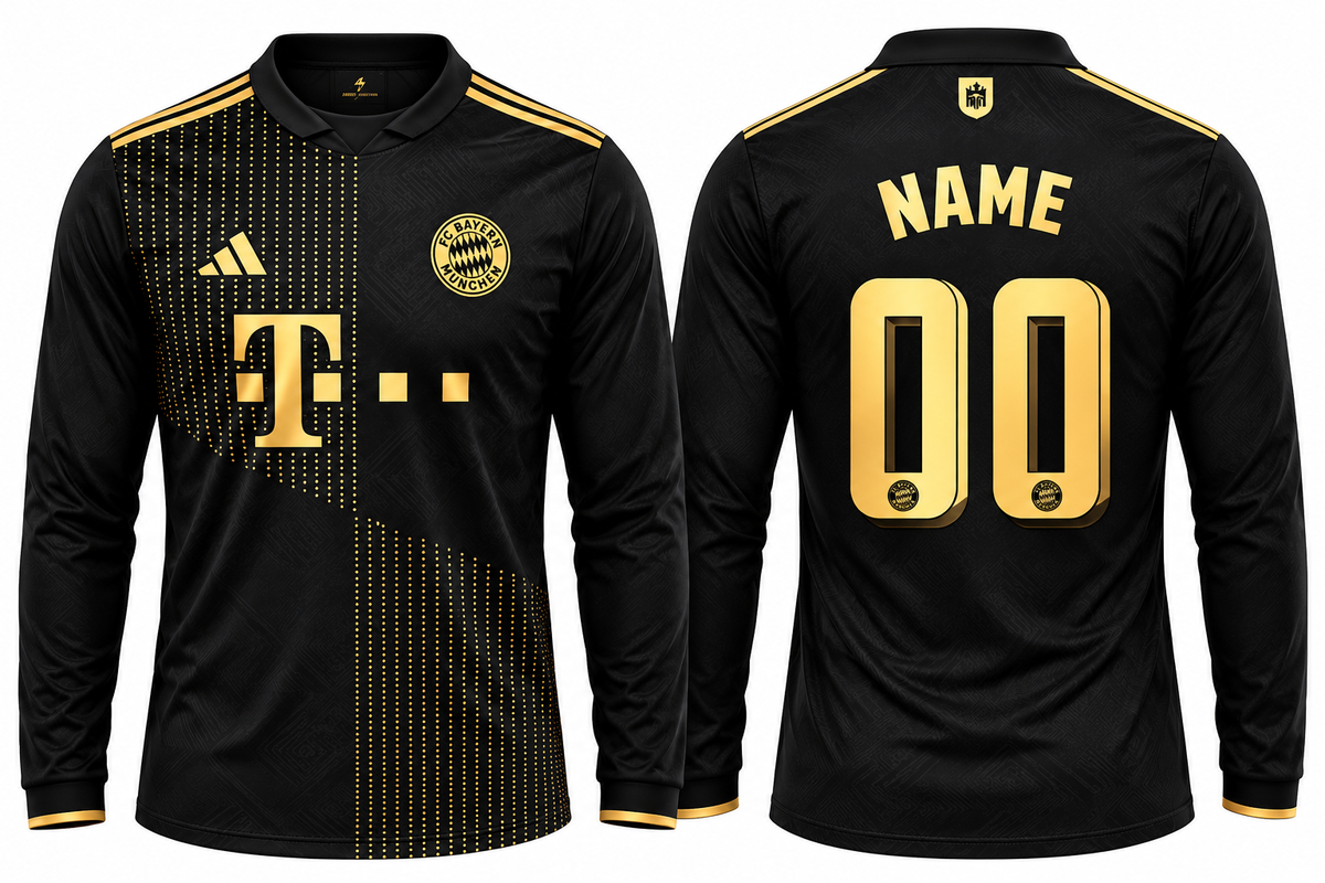 JerseyJunction Bayern Munich Away Kit 2021-22 Customizable Fullsleeves