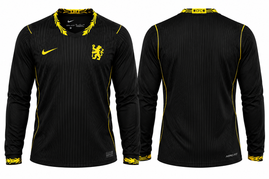 Jersey Junction Chelsea 26-27 Away Kit  print your name number fullsleeves