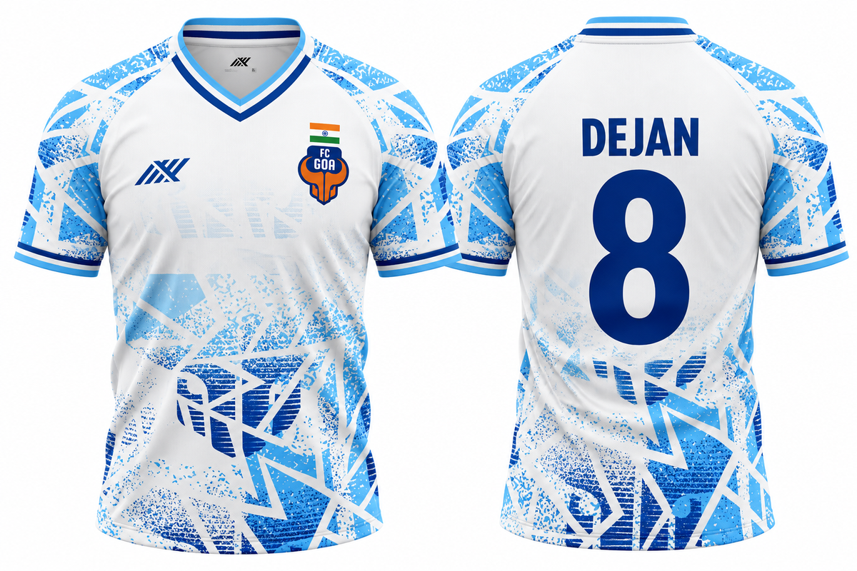 FC Goa 2025-26 Away Kit V Neck