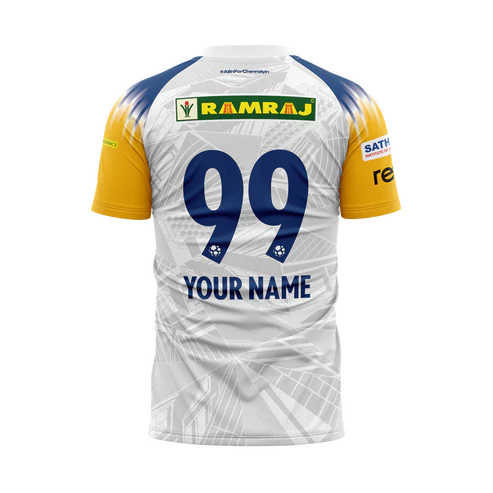 JerseyJuntion Customized Replica Chennaiyin FC Away Jersey Youth-2024-25