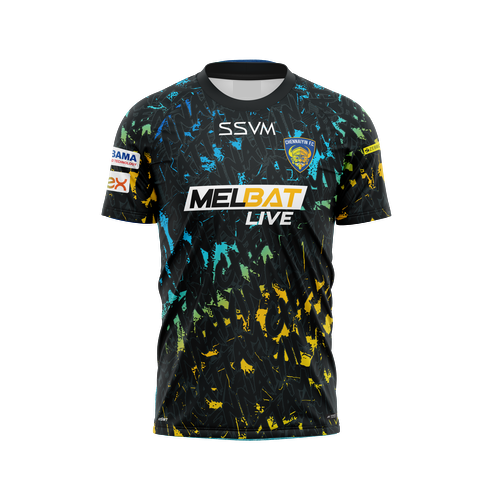JerseyJuntion Customized Replica Chennaiyin FC Third Jersey Replica Youth-2024-25