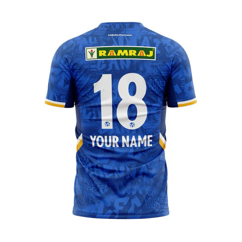 JerseyJuntion Customized Replica Chennaiyin FC Home Jersey Youth-2024-25