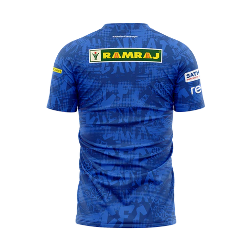 JerseyJuntion Customized Replica Chennaiyin FC -Official Home Jersey Youth-2024-25