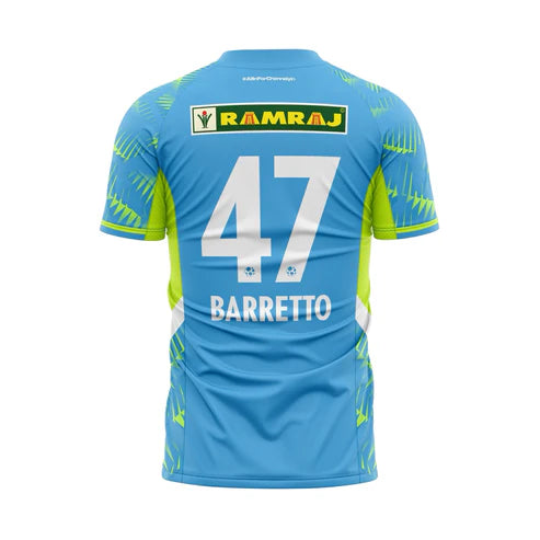 JerseyJuntion Customized Replica Chennaiyin FC Training Jersey