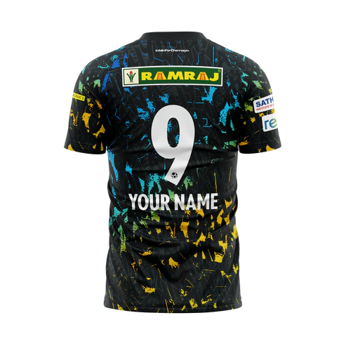 JerseyJuntion Customized Replica Chennaiyin FC Third Jersey Replica Youth-2024-25