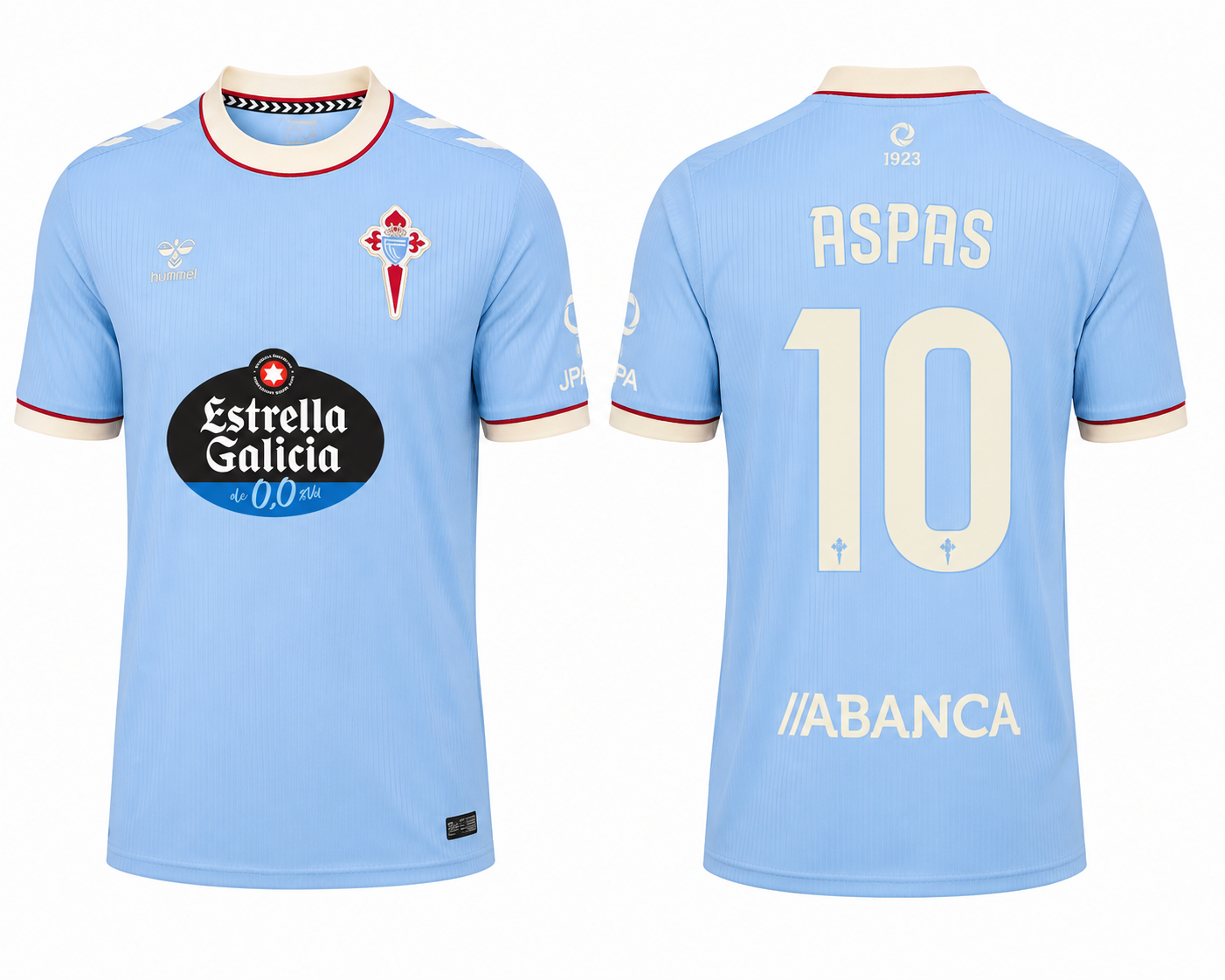 JerseyJunction Celta Vigo 26-27 Home Kit print your name number