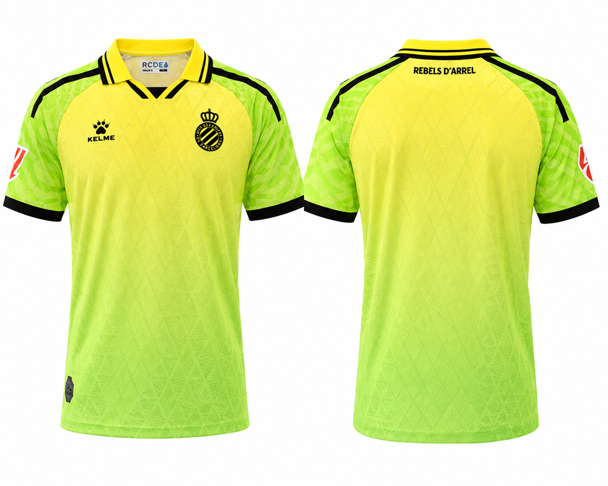 JerseyJunction Espanyol 26-27 Third Kit print your name number
