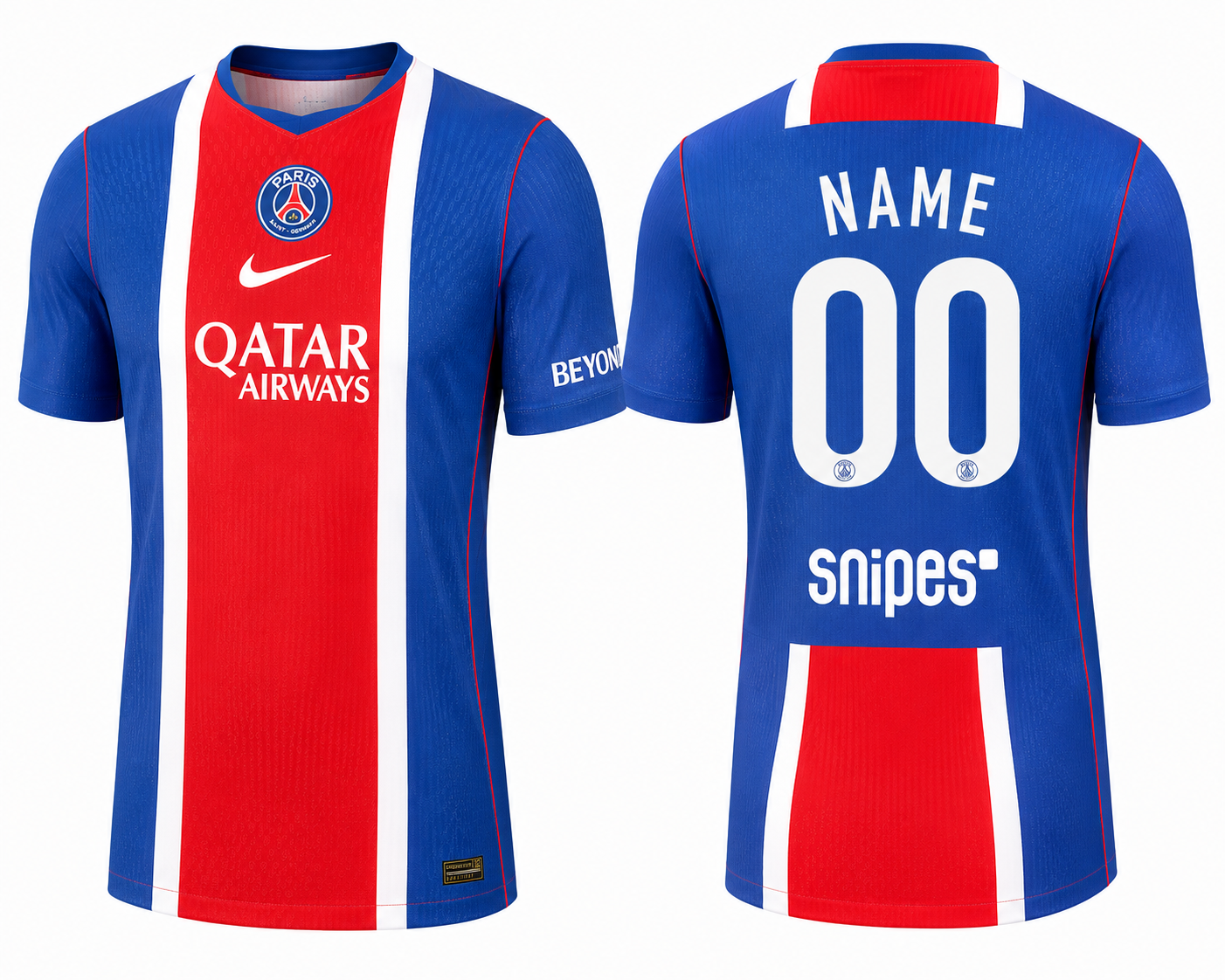 JerseyJunction PSG 26-27 Home Kit  print your name number