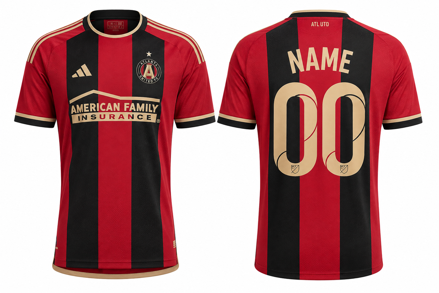JerseyJunction Atlanta United 2026 Home Kit print your name number