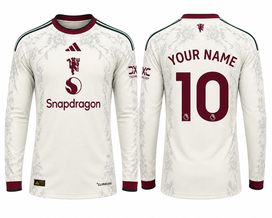 Jersey Junction Manchester United 26-27 Third Kit full sleeves print your name number
