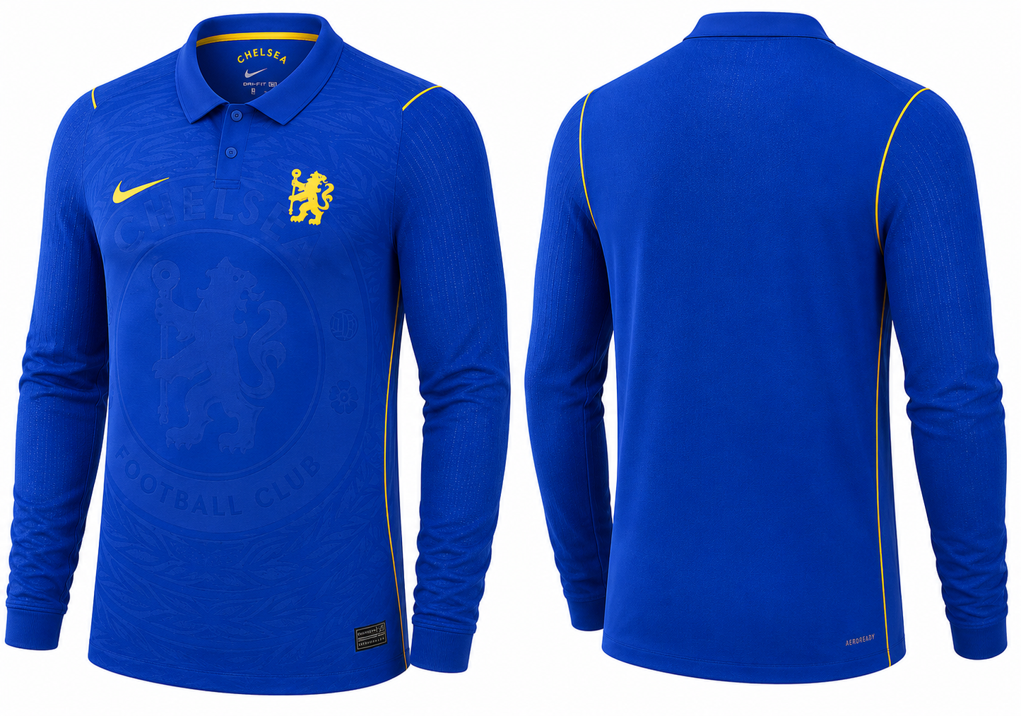 Jersey Junction Chelsea 26-27 Home Kit full sleeves print your name number