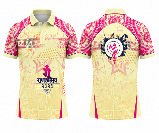 JerseyJunction Ganesh Utsav Premium Polo Jersey12