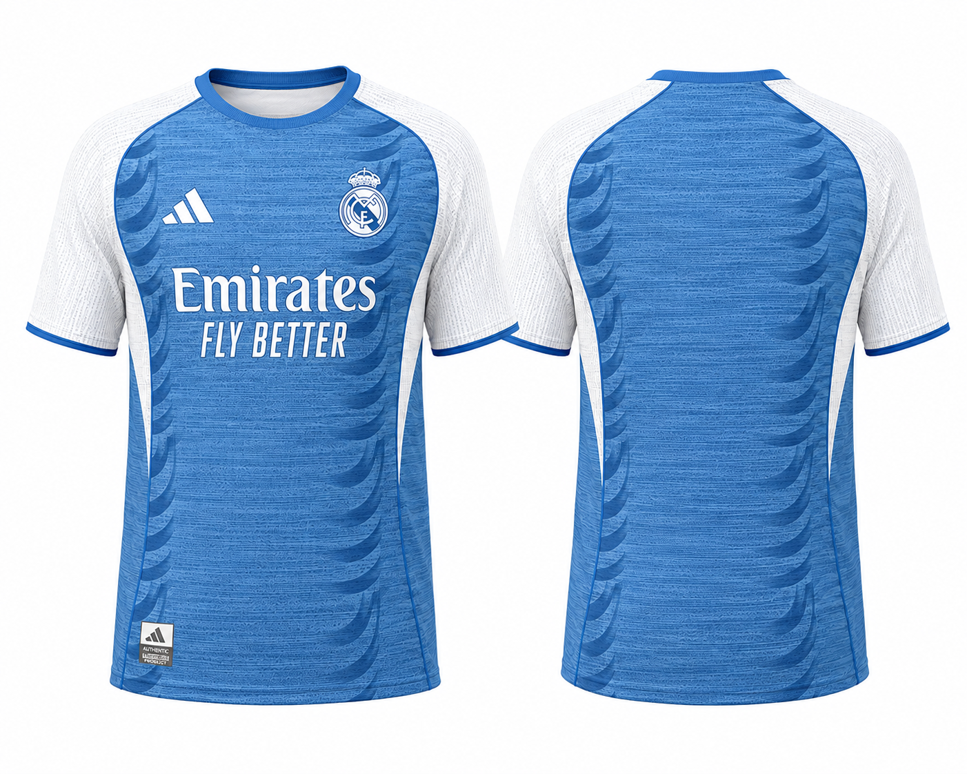 JerseyJunction Real Madrid Sky Blue Special Edition Football Jersey | Customized Name & Number