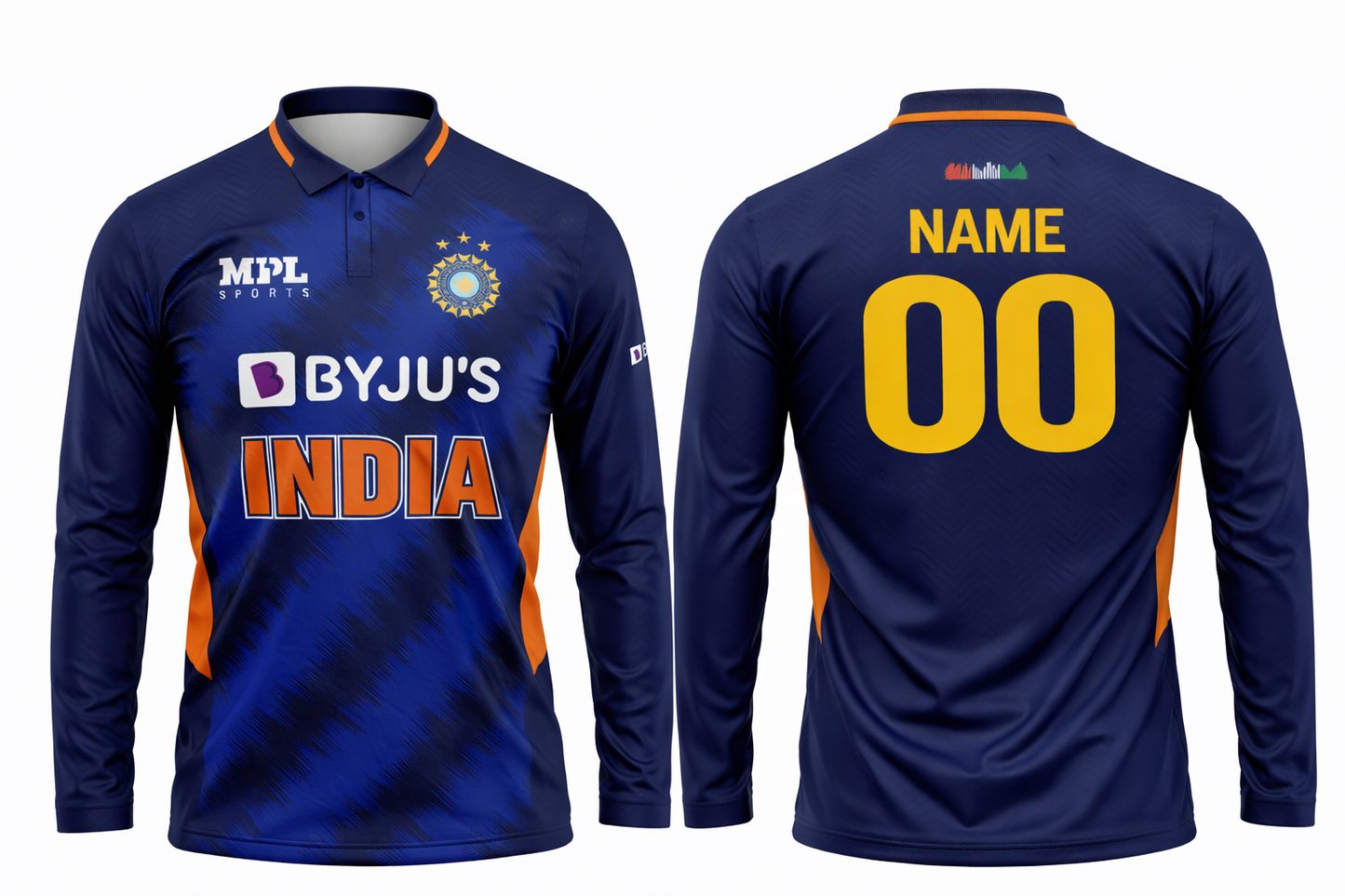 JerseyJunction Customized India World Cup 2021 full sleeve Sports Jersey